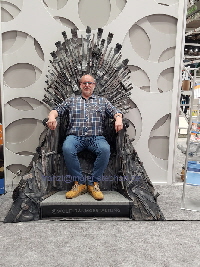 Mein Chef darf auch mal auf einen Throne